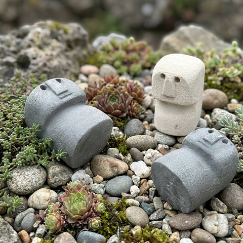 Primitive Concrete Sculpture