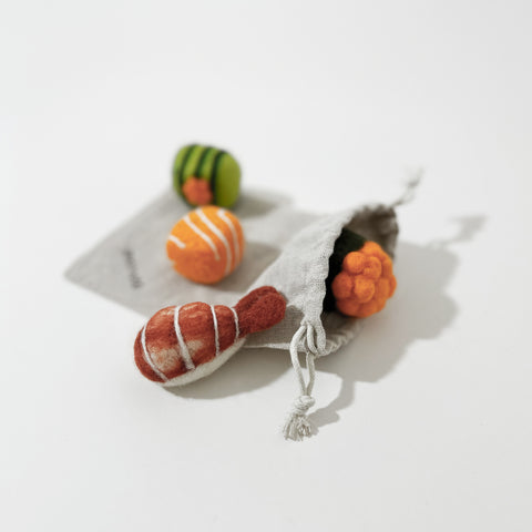 Omakase Set Catnip Felt Toys