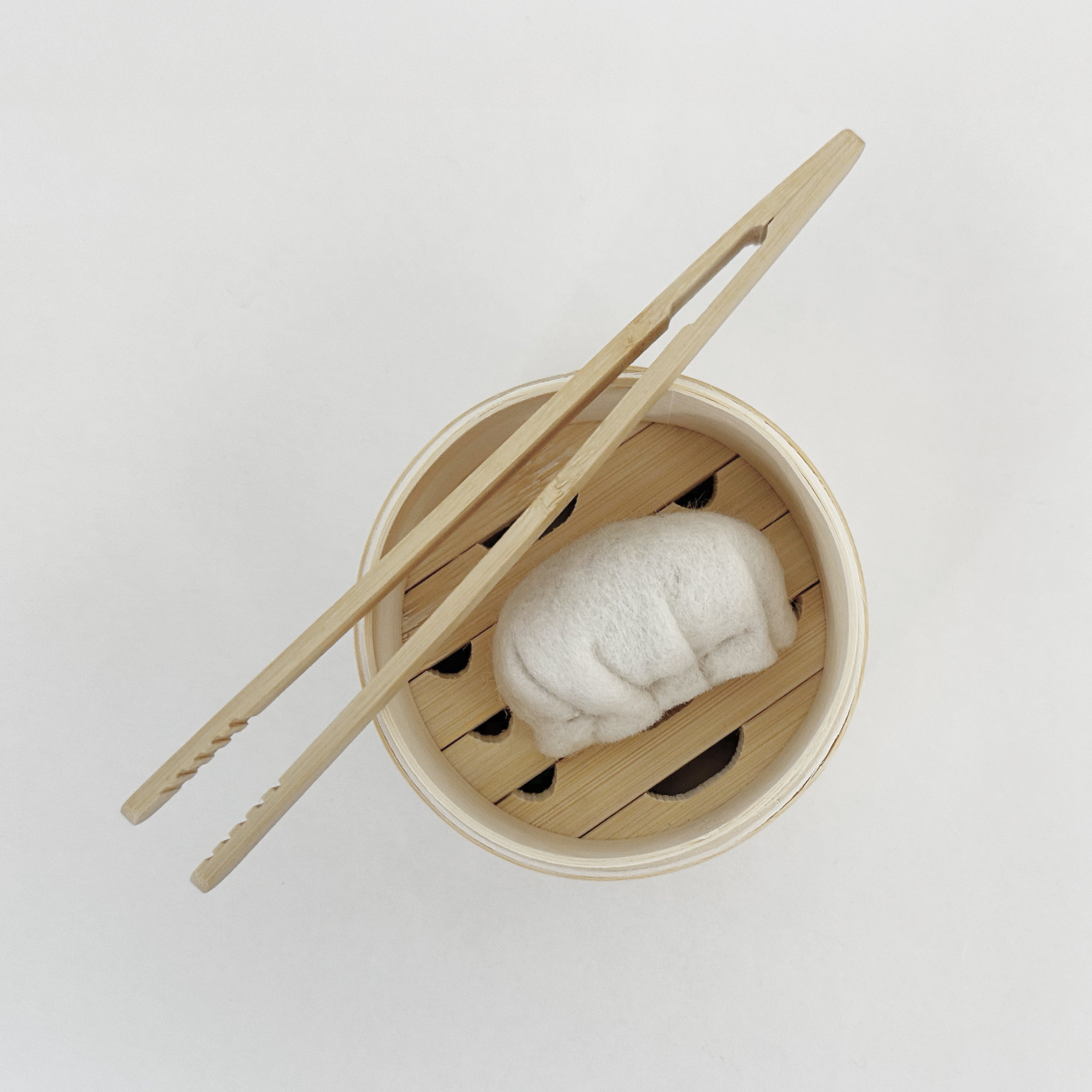 Wool Felt Dumpling Toy