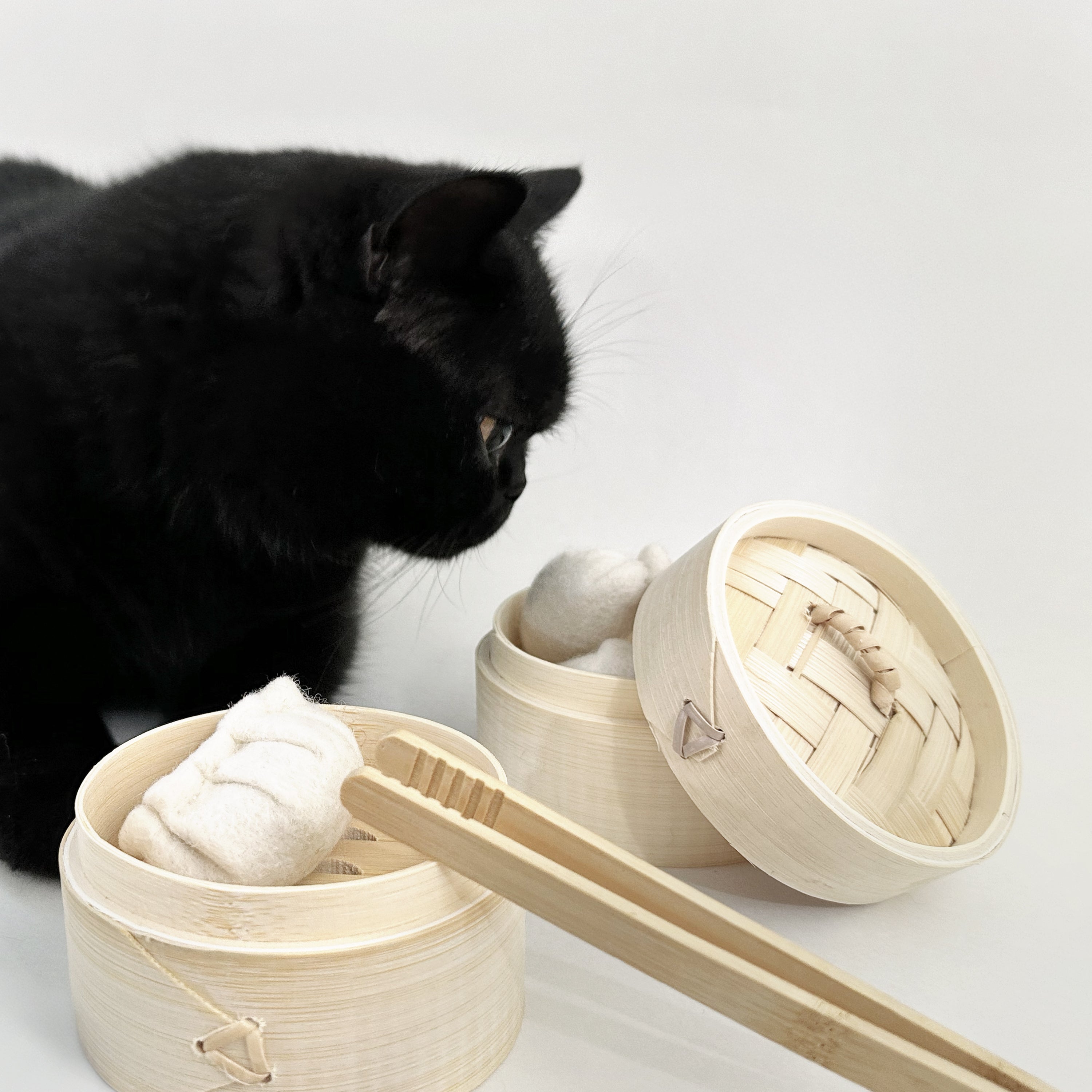 Wool Felt Dumpling Toy
