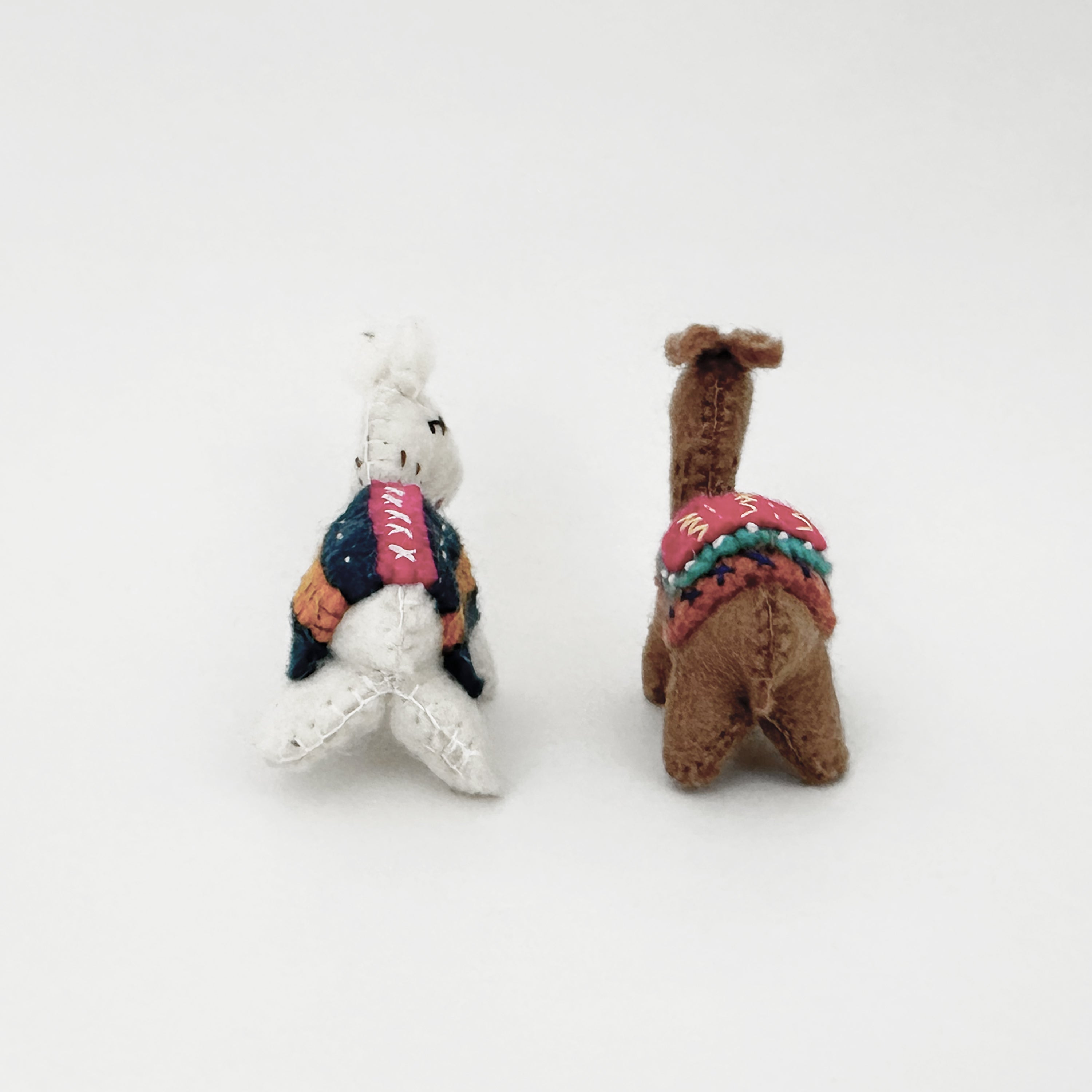 Handmade Felt Llama Plush