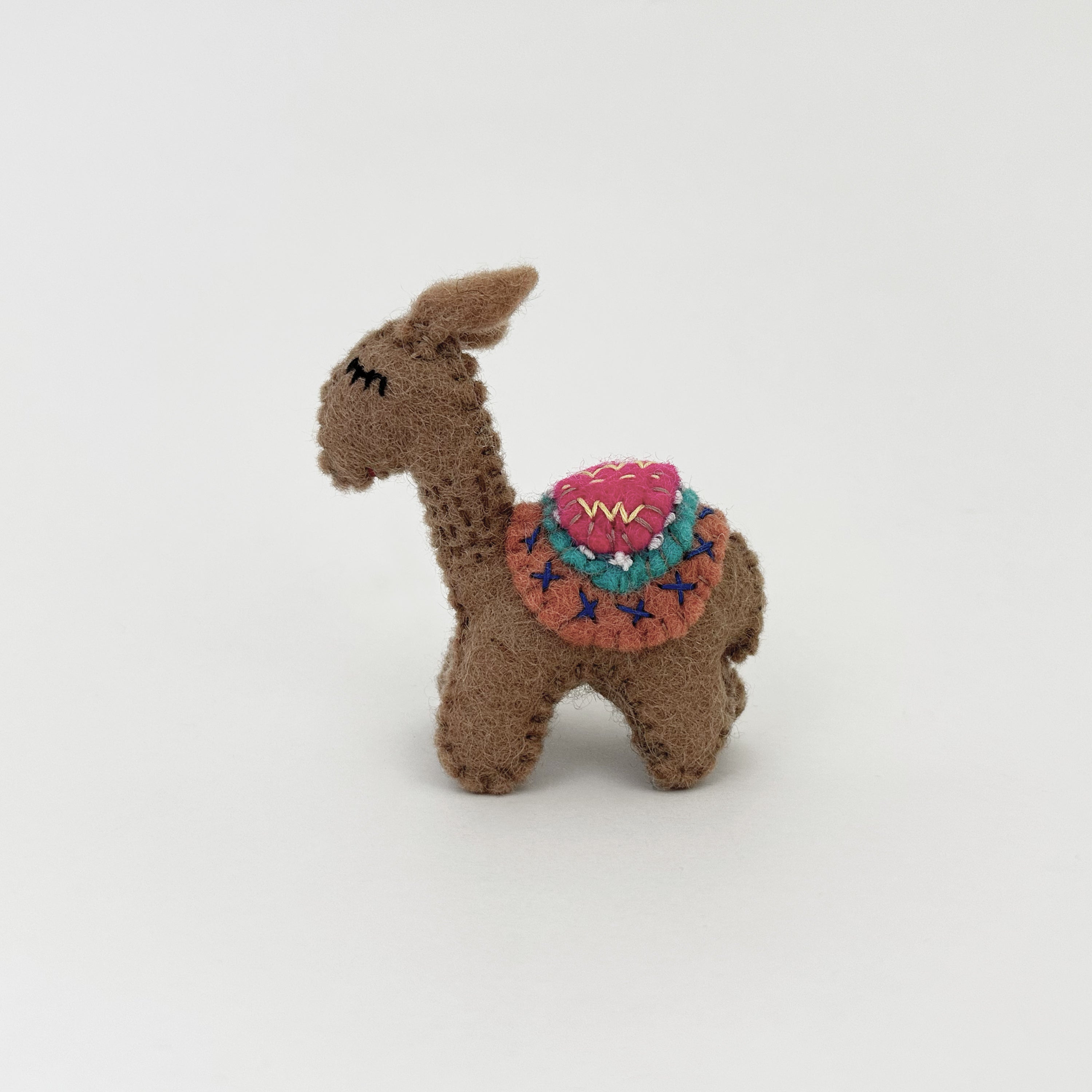 Handmade Felt Llama Plush