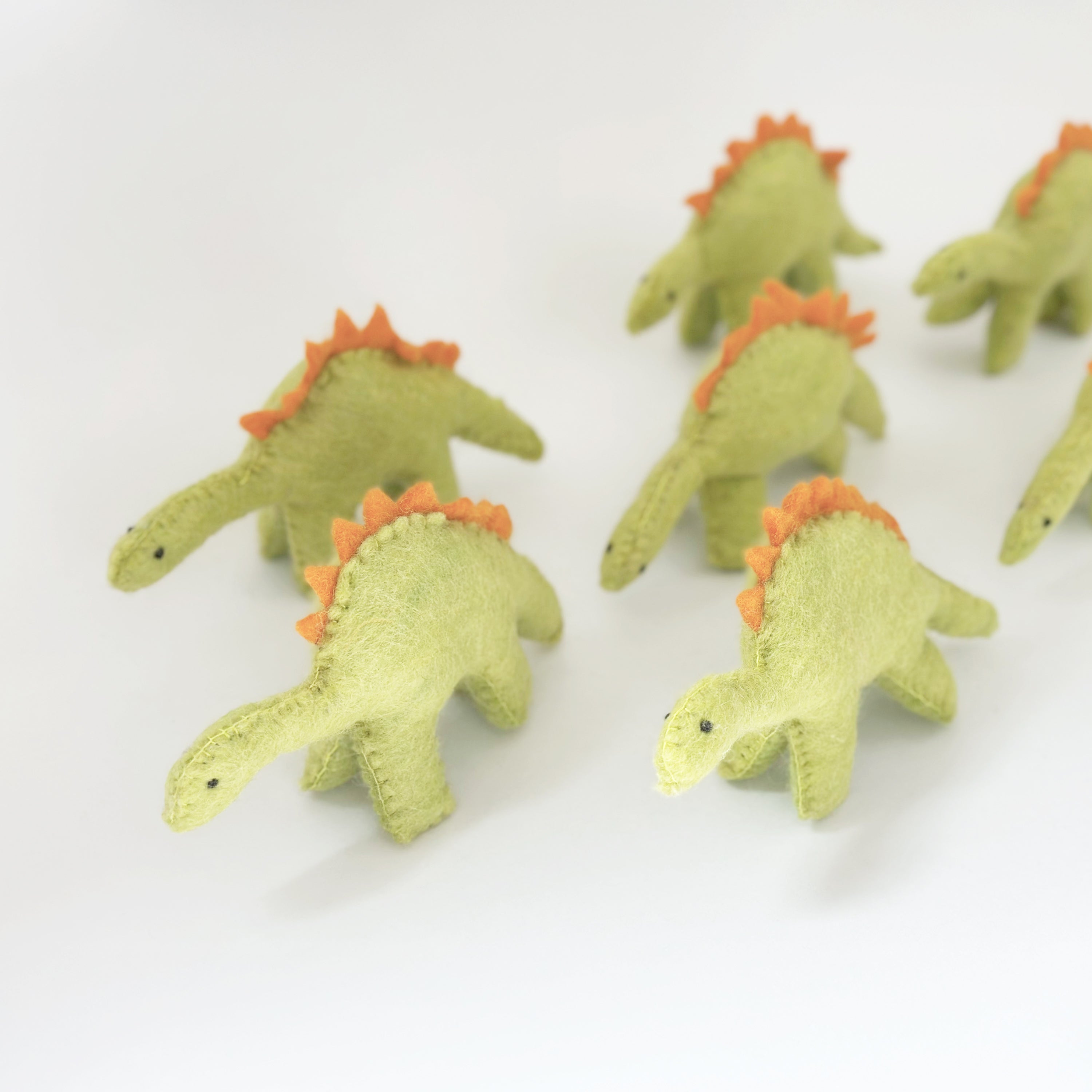 Handmade Felt Dino Toys