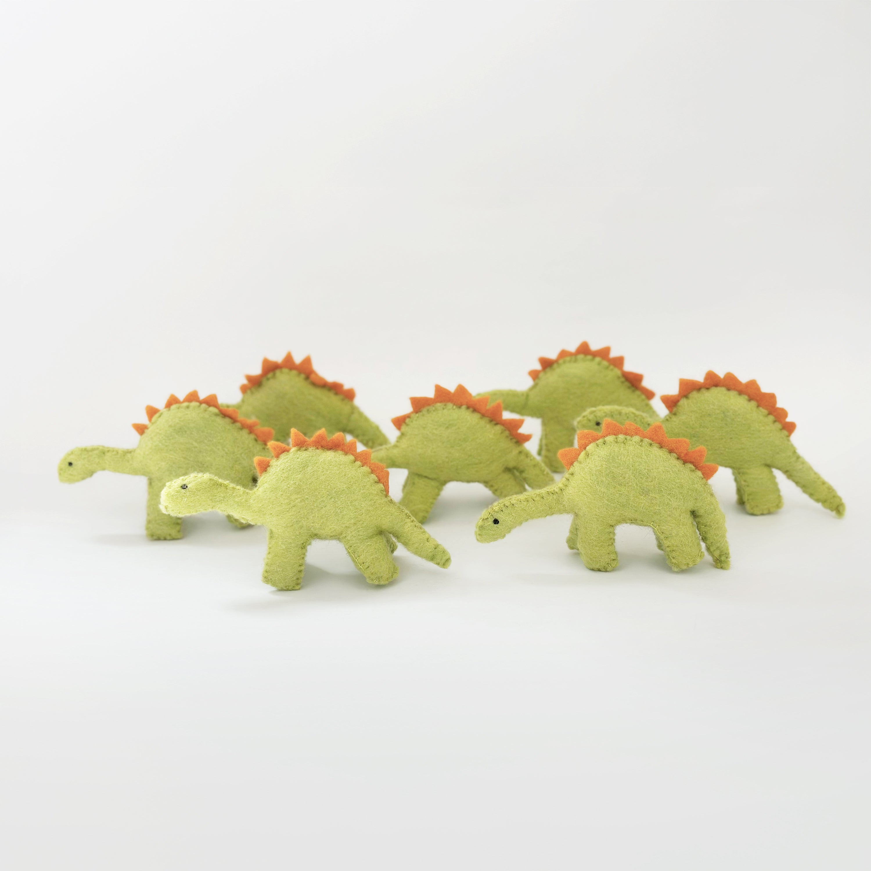 Handmade Felt Dino Toys