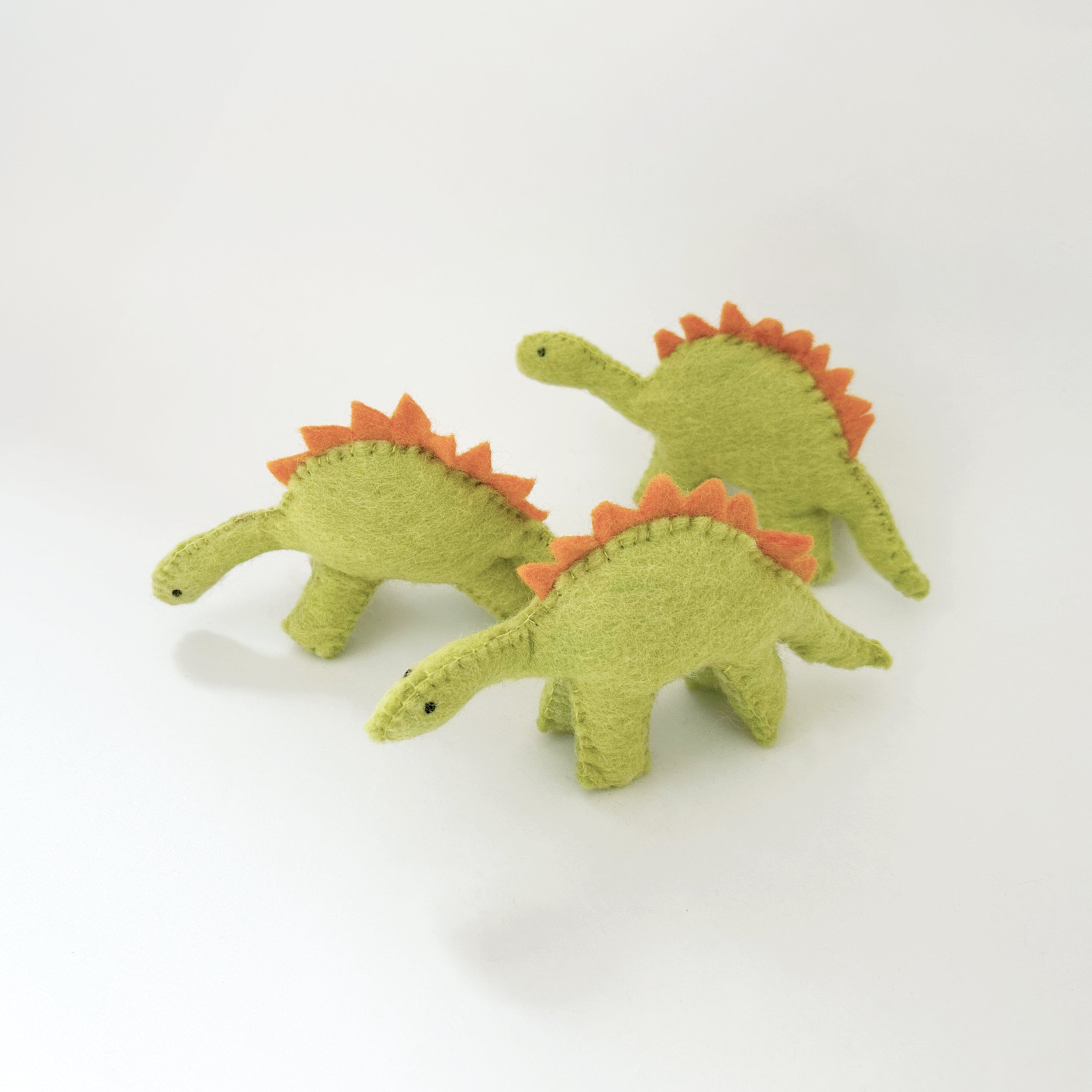 Handmade Felt Dino Toys