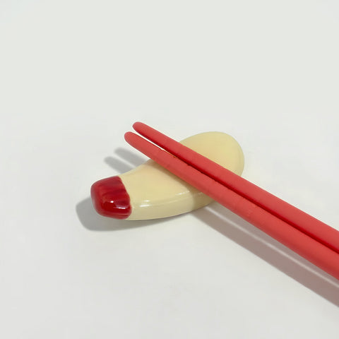 Whimsical Ceramic Utensil Rest - Japanese Series