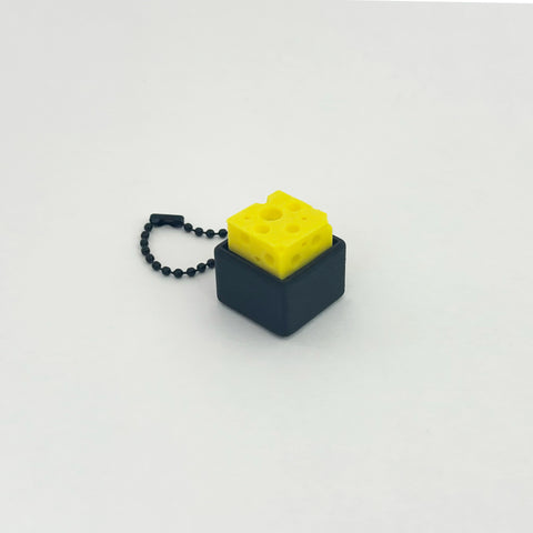 Cheese Clicker Keychain