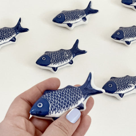 Ceramic Fish Chopstick Rest