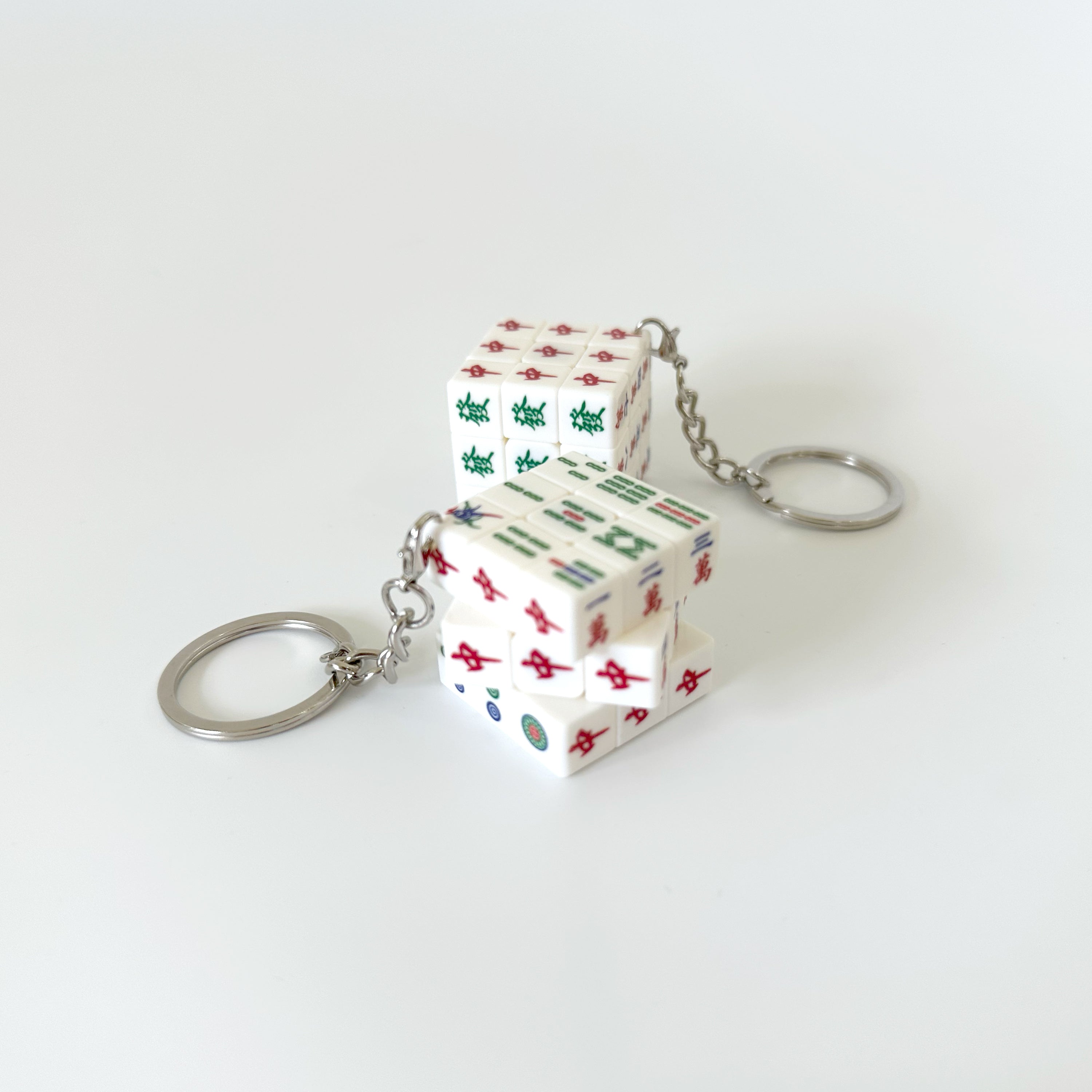 Mini Mahjong Keychain