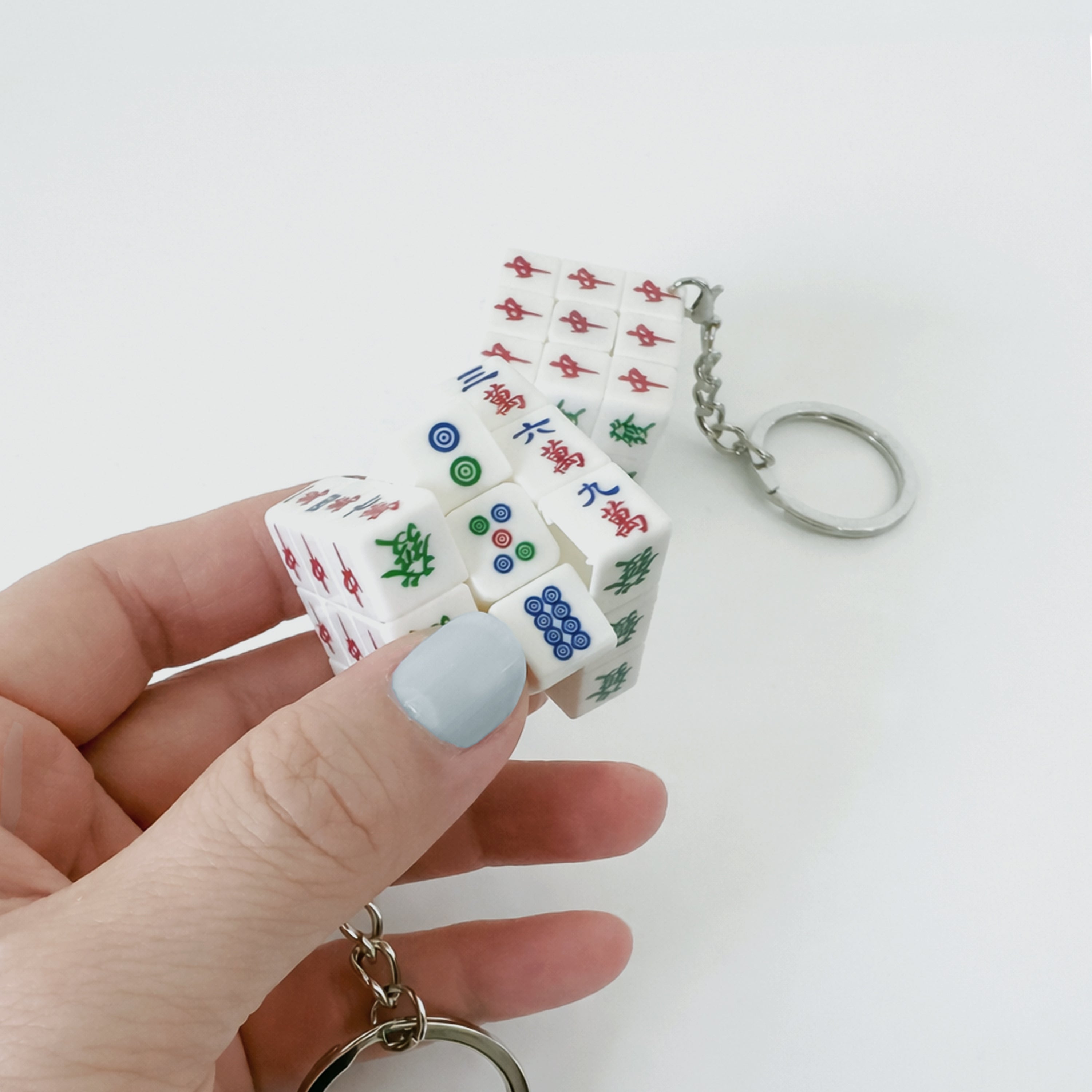 Mini Mahjong Keychain