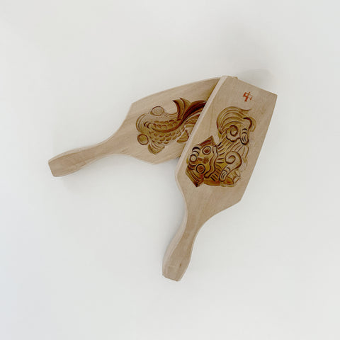 Traditional Wooden Cookie Mold